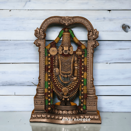 Buy 8 Inches Bronze Tirupati Balaji Idol Nikuressence