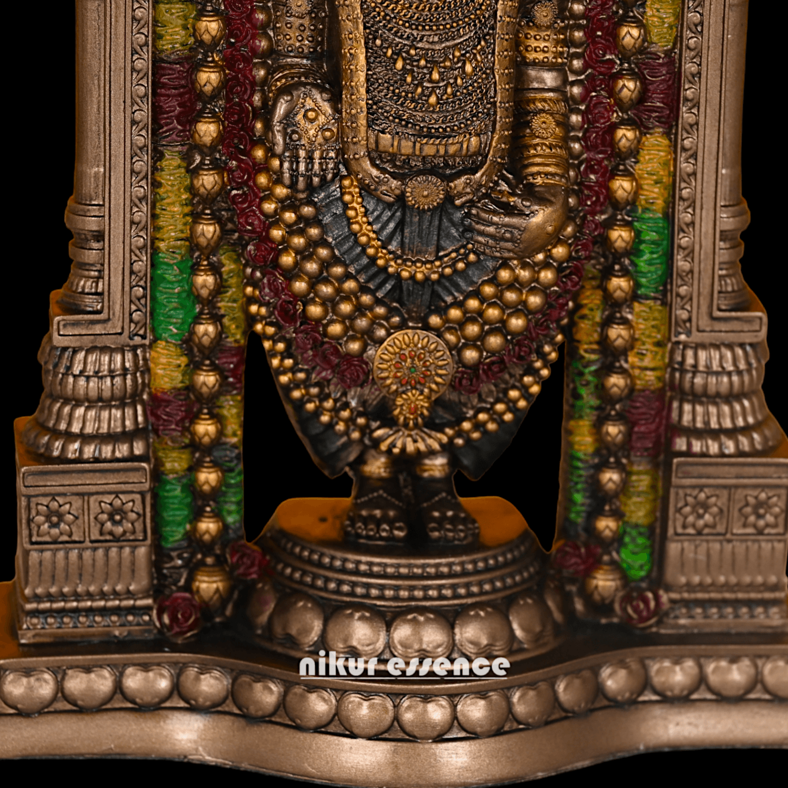 Buy 8 Inches Bronze Tirupati Balaji Idol Nikuressence