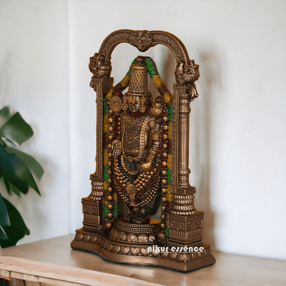 Buy 8 Inches Bronze Tirupati Balaji Idol Nikuressence