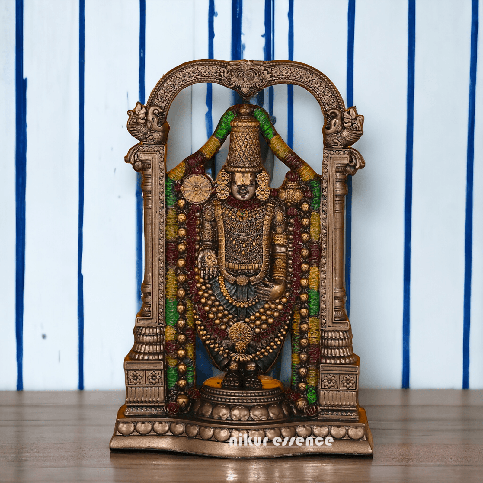 Buy 8 Inches Bronze Tirupati Balaji Idol Nikuressence