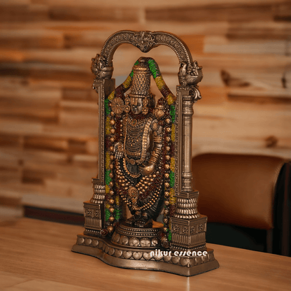 Buy 8 Inches Bronze Tirupati Balaji Idol Nikuressence