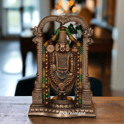 Buy 8 Inches Bronze Tirupati Balaji Idol Nikuressence