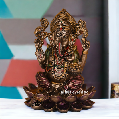 Buy Ganesh Statue in copper -online buy ganesha Nikuressence
