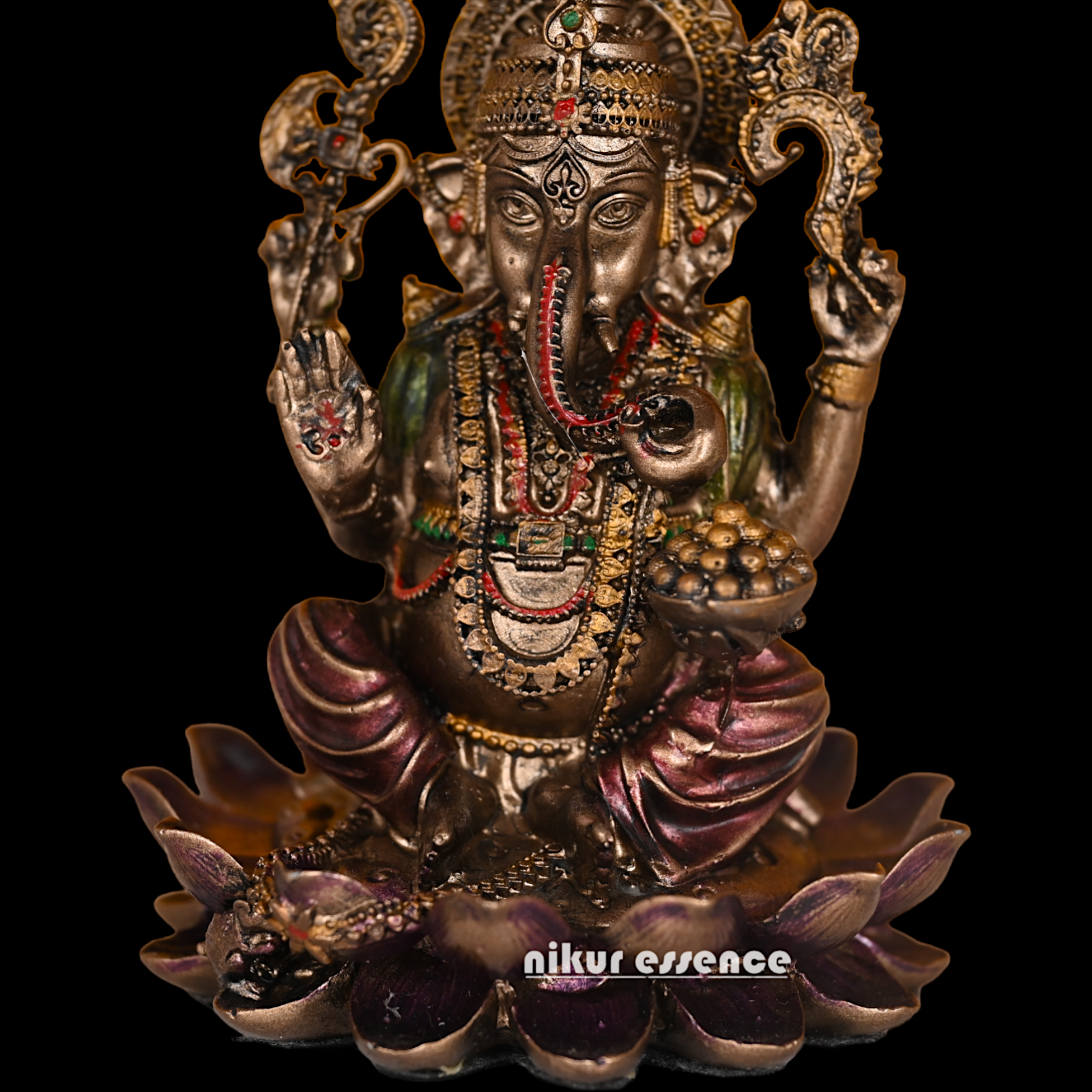 Buy Ganesh Statue in copper -online buy ganesha Nikuressence