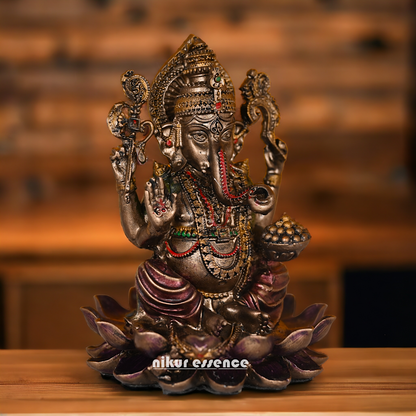 Buy Ganesh Statue in copper -online buy ganesha Nikuressence