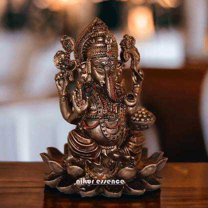 Buy Ganesh Statue in copper -online buy ganesha Nikuressence