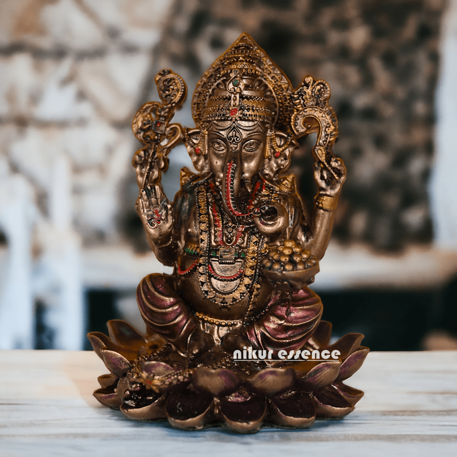 Buy Ganesh Statue in copper -online buy ganesha Nikuressence