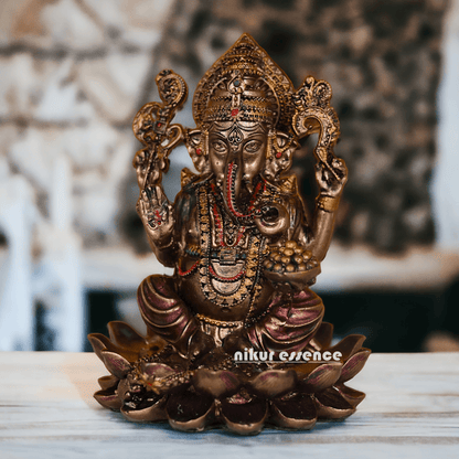 Buy Ganesh Statue in copper -online buy ganesha Nikuressence