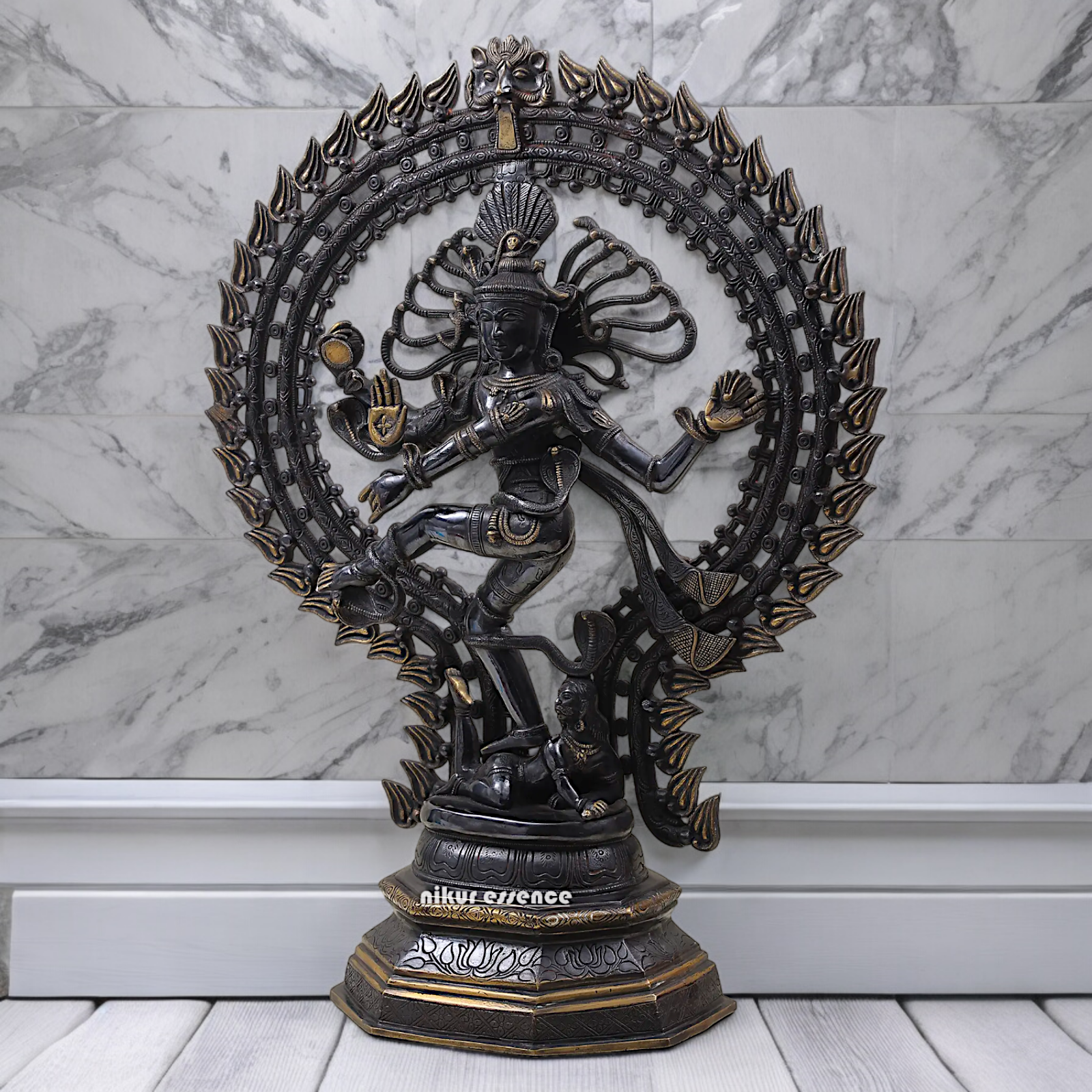 Buy Large Nataraja Black Shiva idol - 30 inch Nikuressence