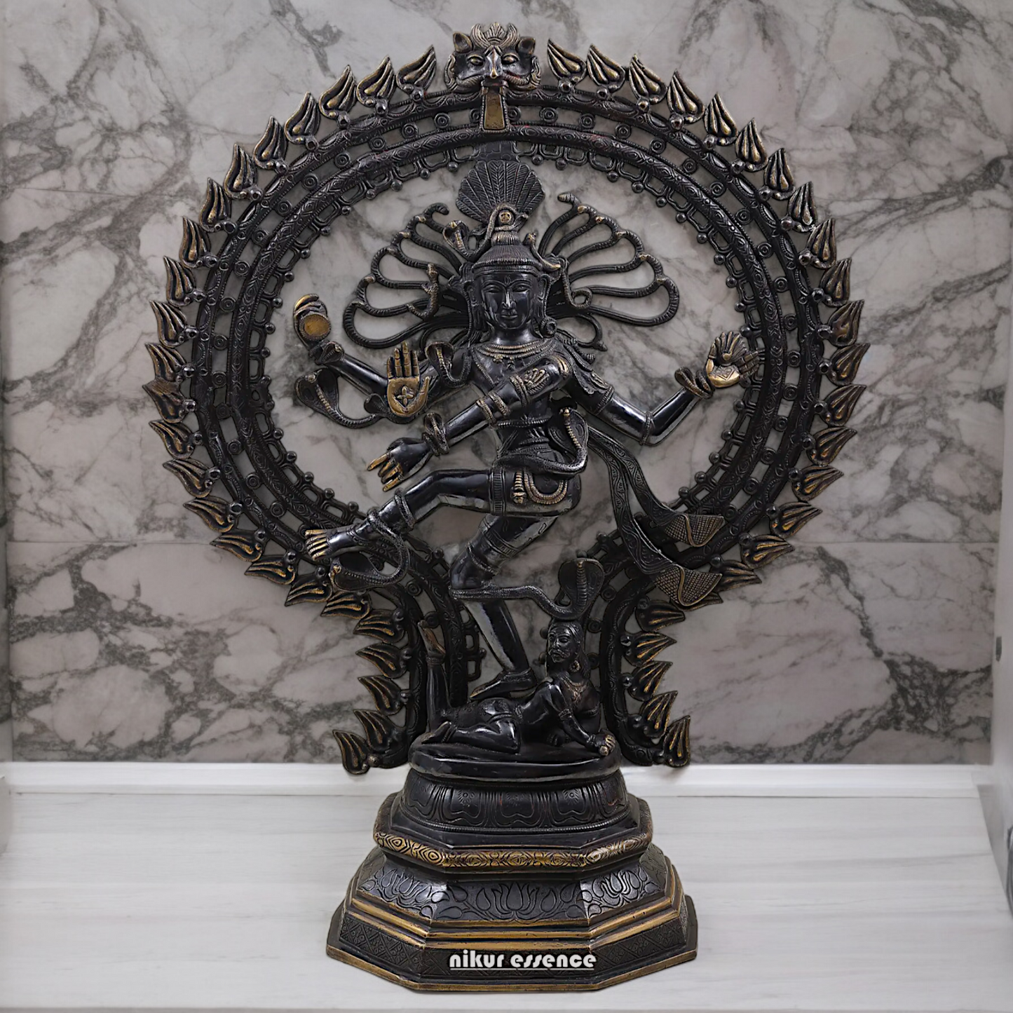 Buy Large Nataraja Black Shiva idol - 30 inch Nikuressence