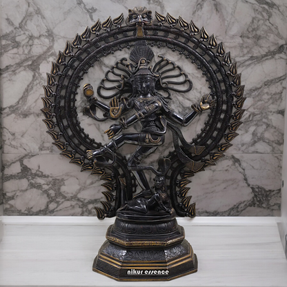 Buy Large Nataraja Black Shiva idol - 30 inch Nikuressence