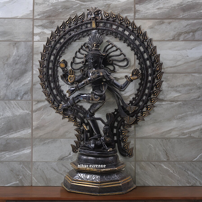 Buy Large Nataraja Black Shiva idol - 30 inch Nikuressence