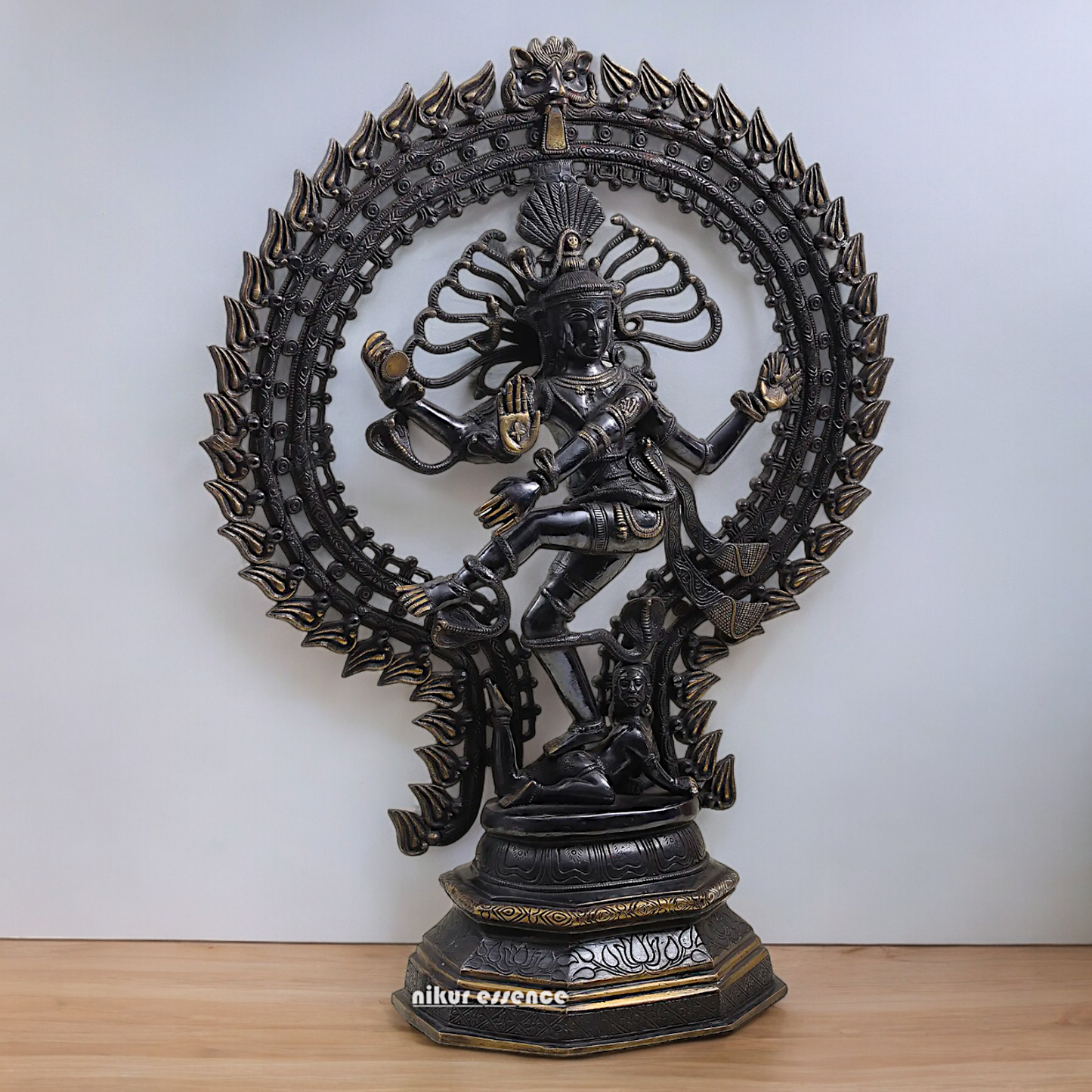 Buy Large Nataraja Black Shiva idol - 30 inch Nikuressence