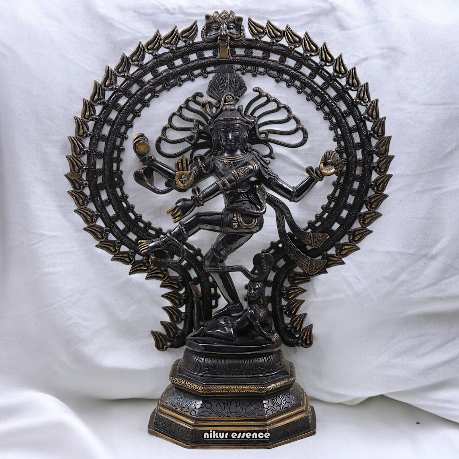 Buy Large Nataraja Black Shiva idol - 30 inch Nikuressence