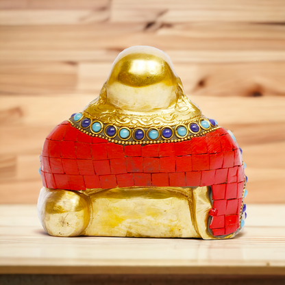 Buy Laughing Buddha Brass Statue – 4.5 Inches Tall Nikuressence