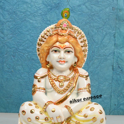 Buy Handcrafted Cultured Marble Laddu Gopal Statue online Nikuressence