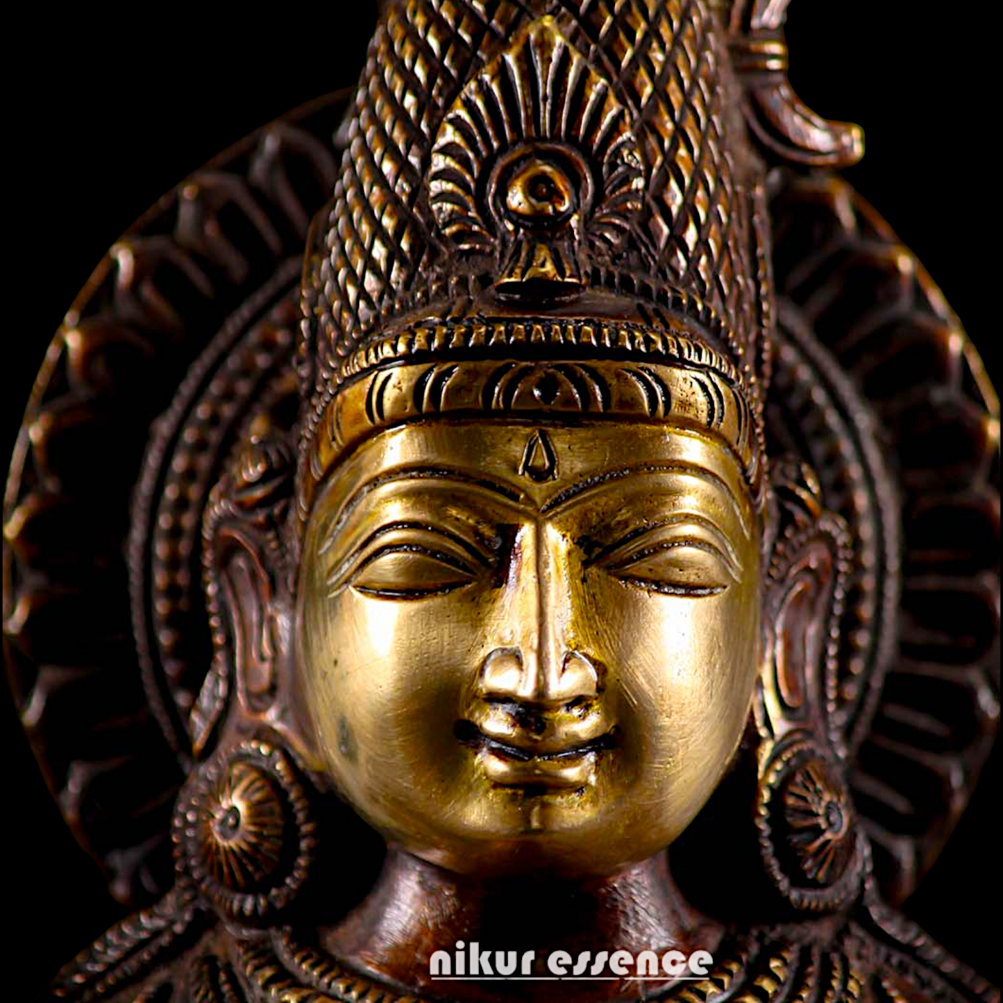 Saraswati Playing the Veena While Seated on a Grand Peacock, With a Parrot Gracefully Perched on Her Hand – Exquisite 20-Inch Handcrafted Figurine Nikuressence