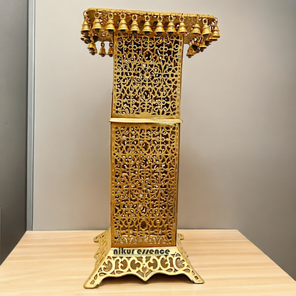Large Stool chowki Brass - 31 Inches Nikuressence