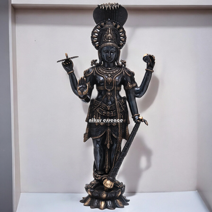 Buy Large Brass Vishnu standing Idol - 101.5 cm Nikuressence