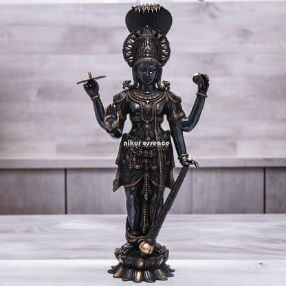 Buy Large Brass Vishnu standing Idol - 101.5 cm Nikuressence