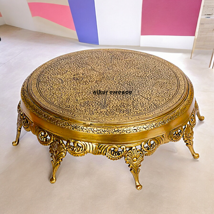 online Solid Braas Design Chowki - 42 cm Nikuressence