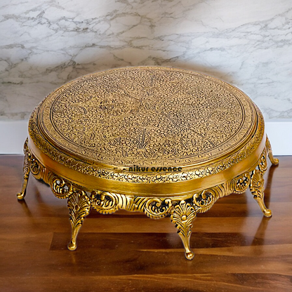 online Solid Braas Design Chowki - 42 cm Nikuressence