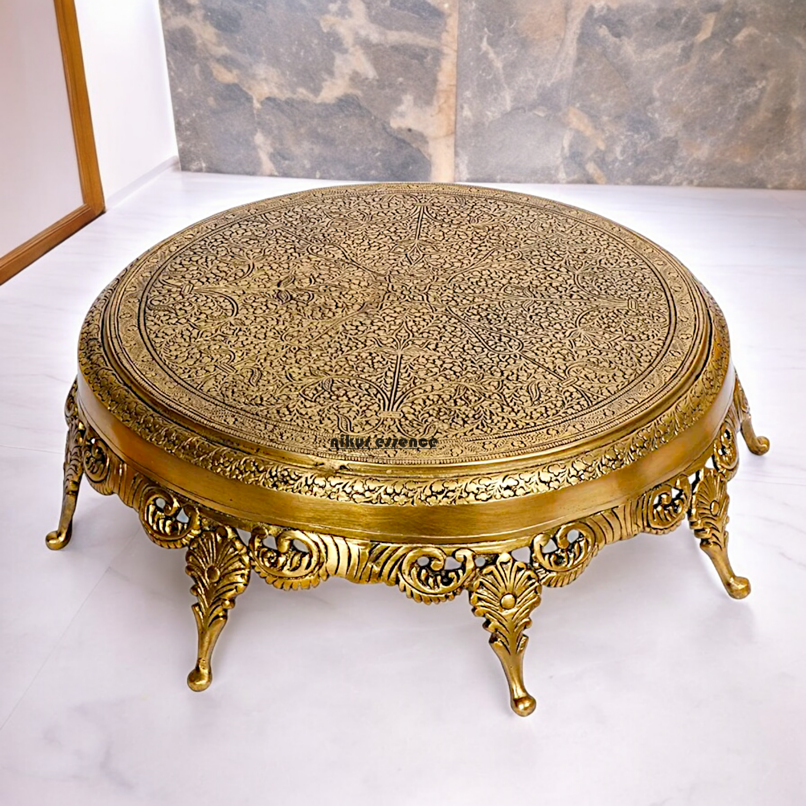 online Solid Braas Design Chowki - 42 cm Nikuressence