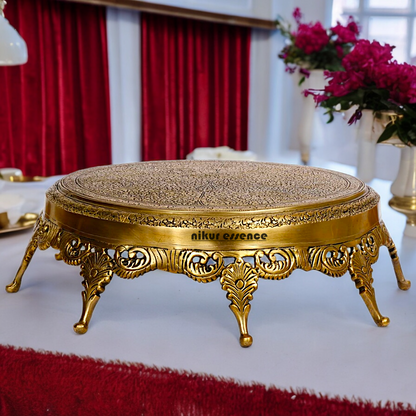 online Solid Braas Design Chowki - 42 cm Nikuressence