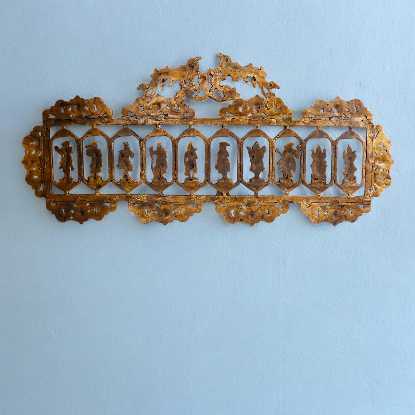 Solid Brass Dashavatar of Vishnu Hanging Statue - 85 cm Nikuressence