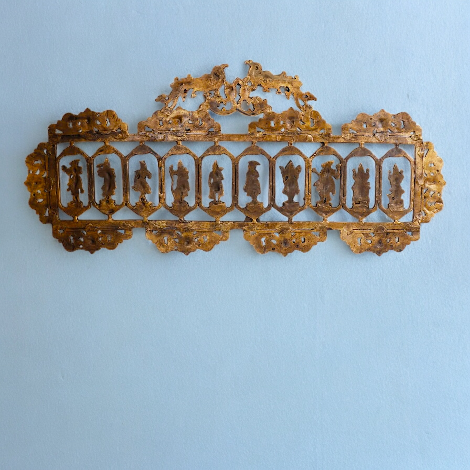 Solid Brass Dashavatar of Vishnu Hanging Statue - 85 cm Nikuressence