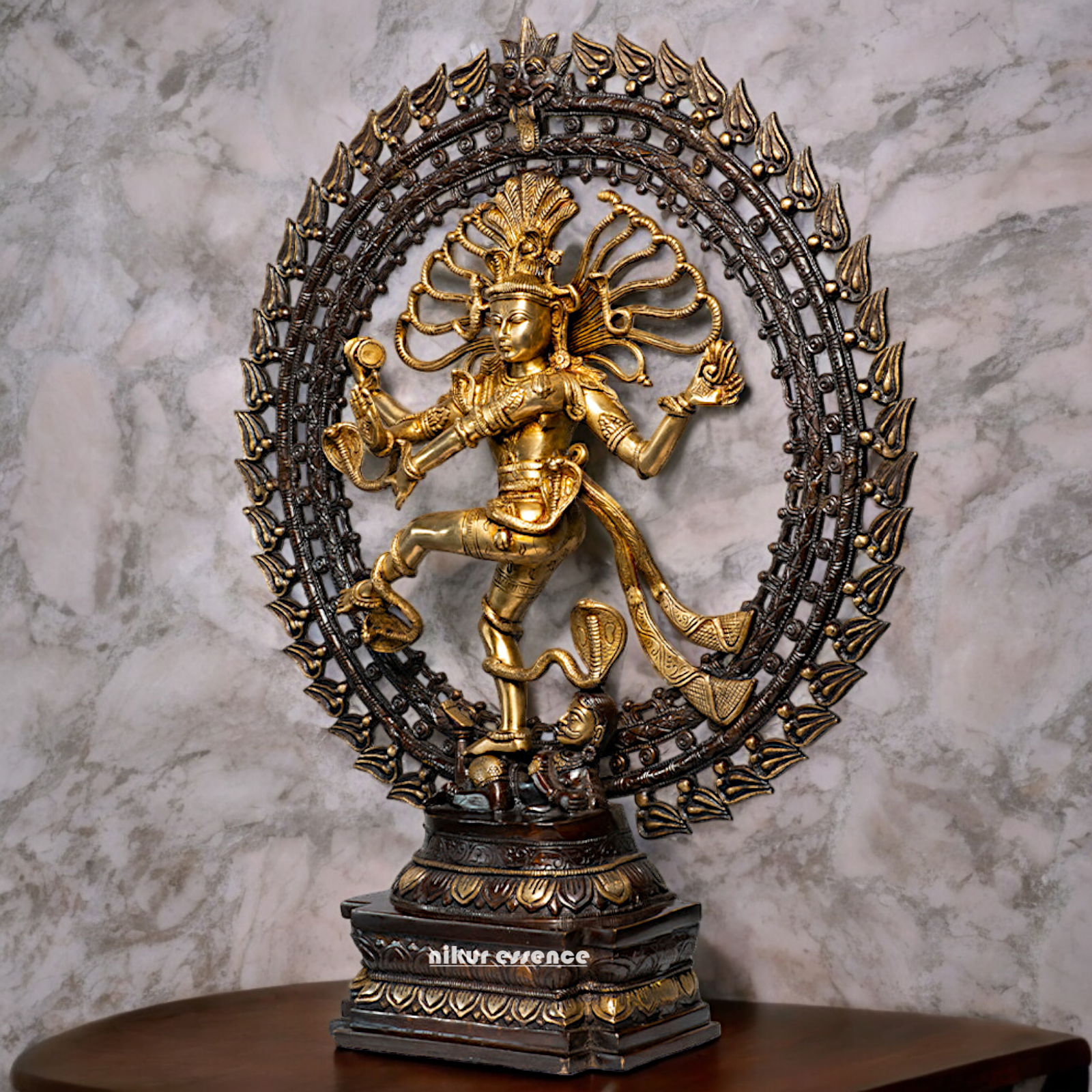 Large Natraja Shiva Dance Statue - 71 cm Nikuressence