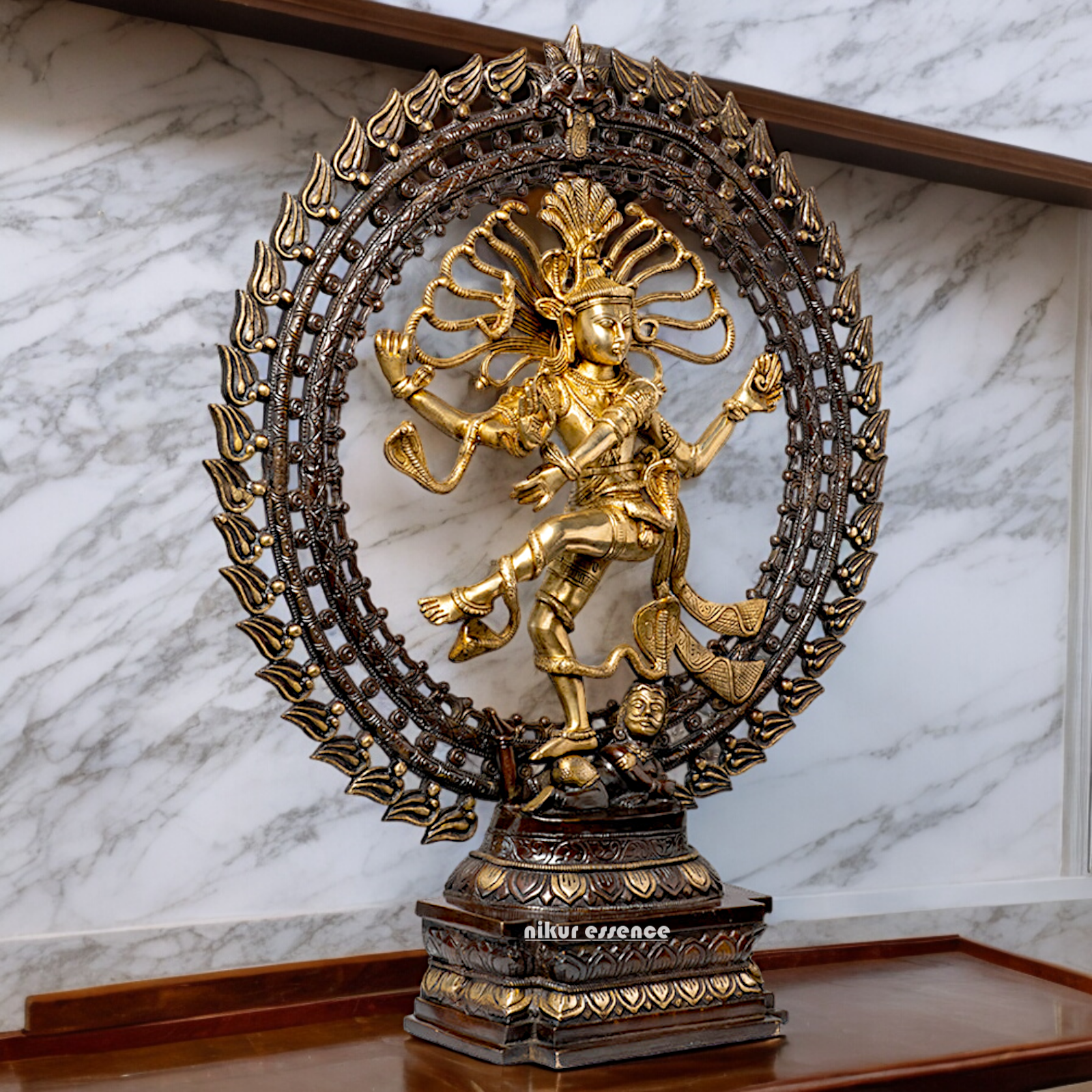 Large Natraja Shiva Dance Statue - 71 cm Nikuressence