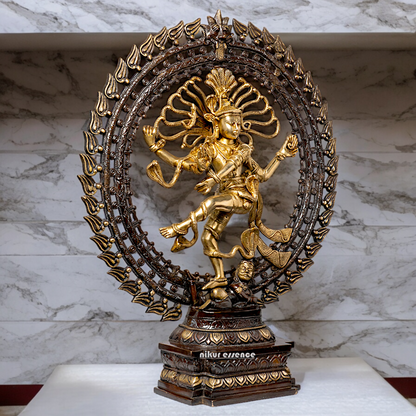 Large Natraja Shiva Dance Statue - 71 cm Nikuressence