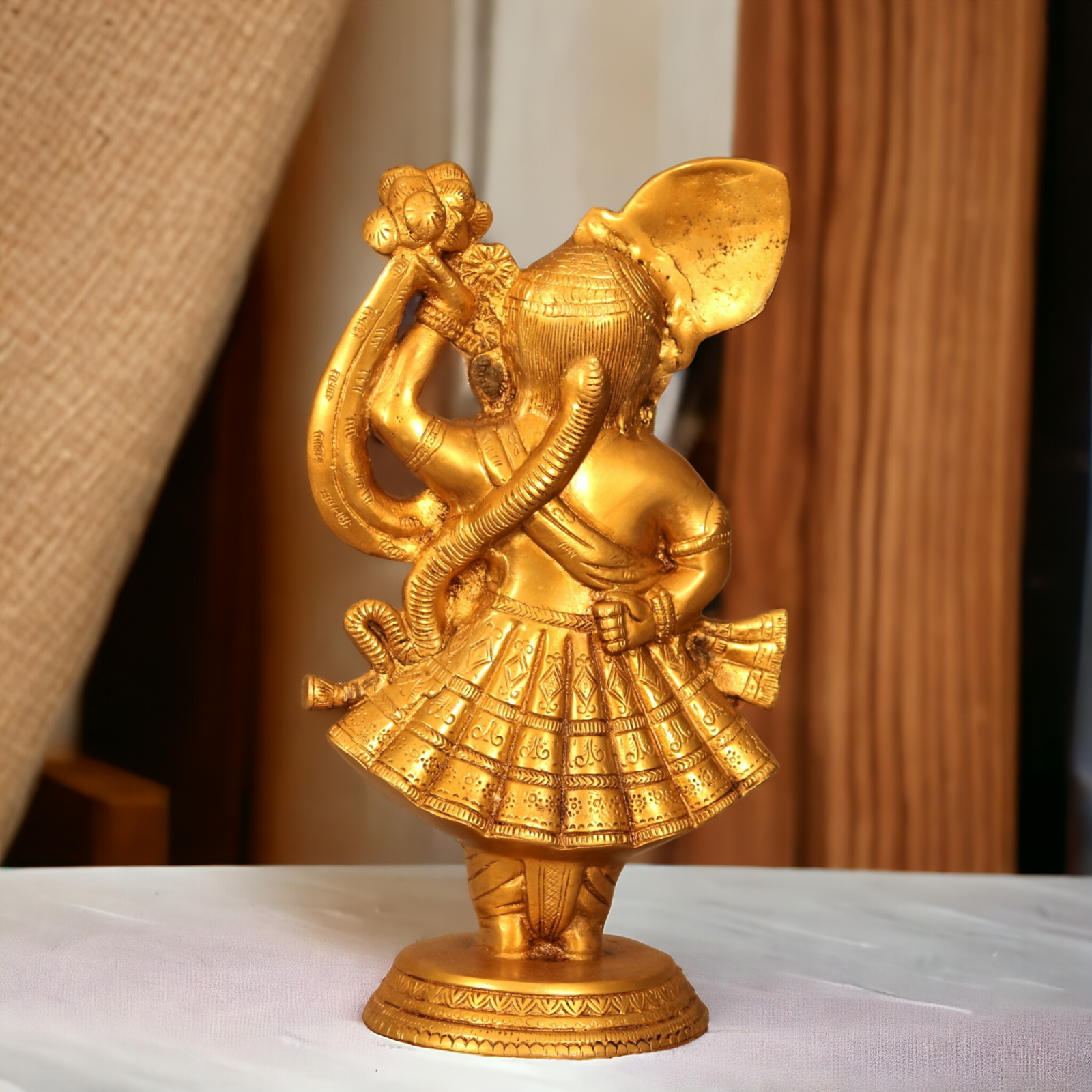 Solid Brass shreenath ji Idol - 35.56 cm Nikuressence