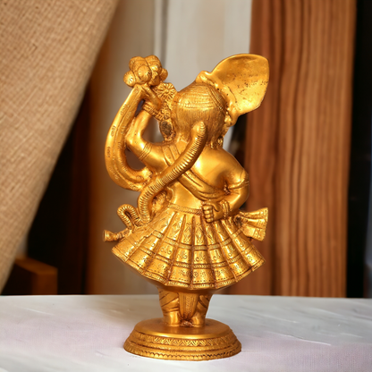 Solid Brass shreenath ji Idol - 35.56 cm Nikuressence