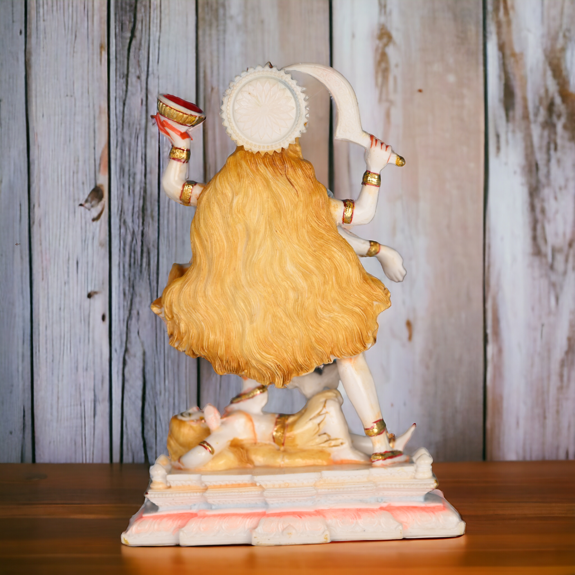 Buy Cultured Marble Maa Kali Statue Nikuressence