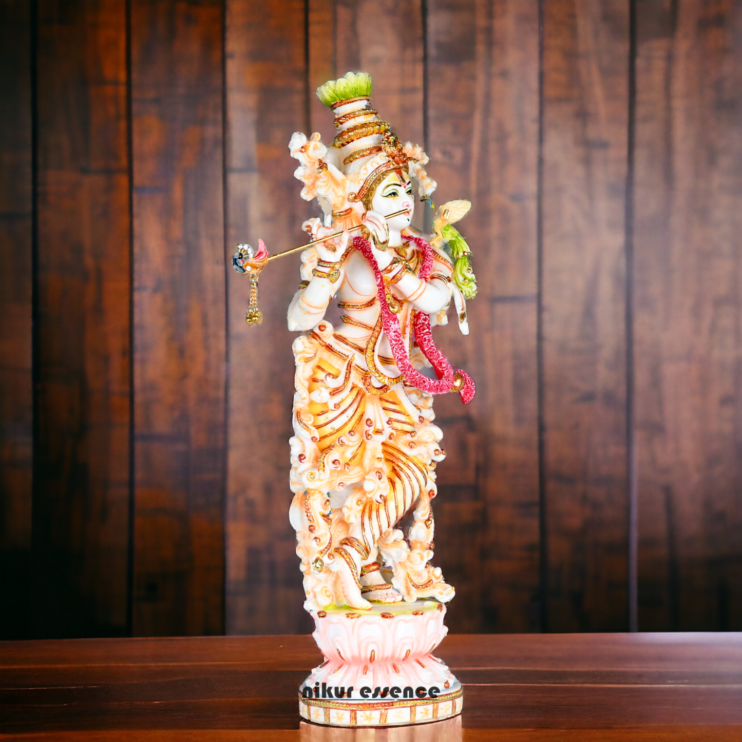 Buy Cultured Marble Krishna Murti | 72 cm height Nikuressence