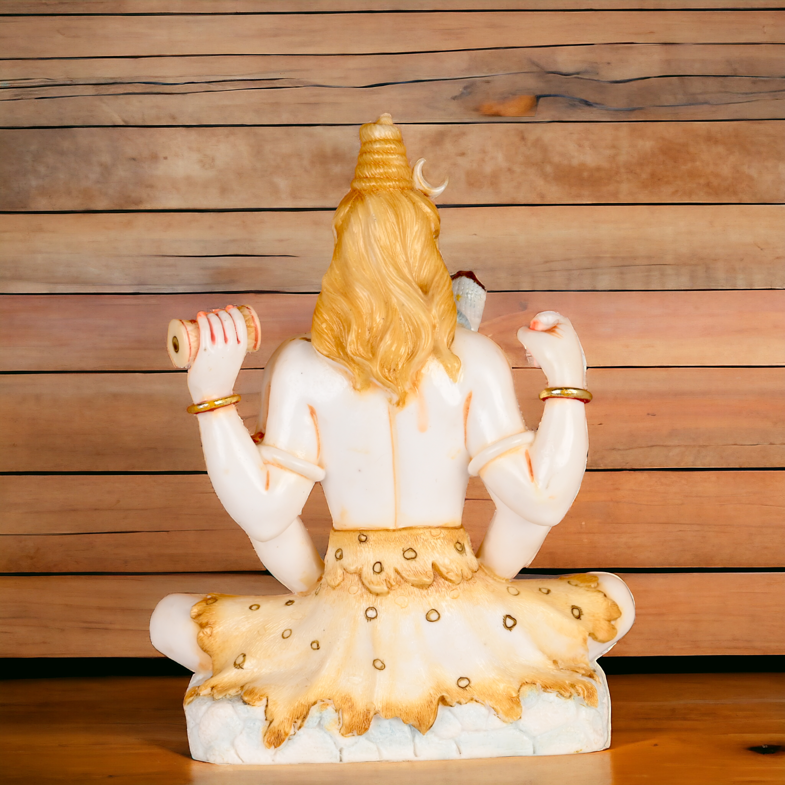 Buy Cultured Marble Shiva Statue - Handcrafted Hindu God Nikuressence