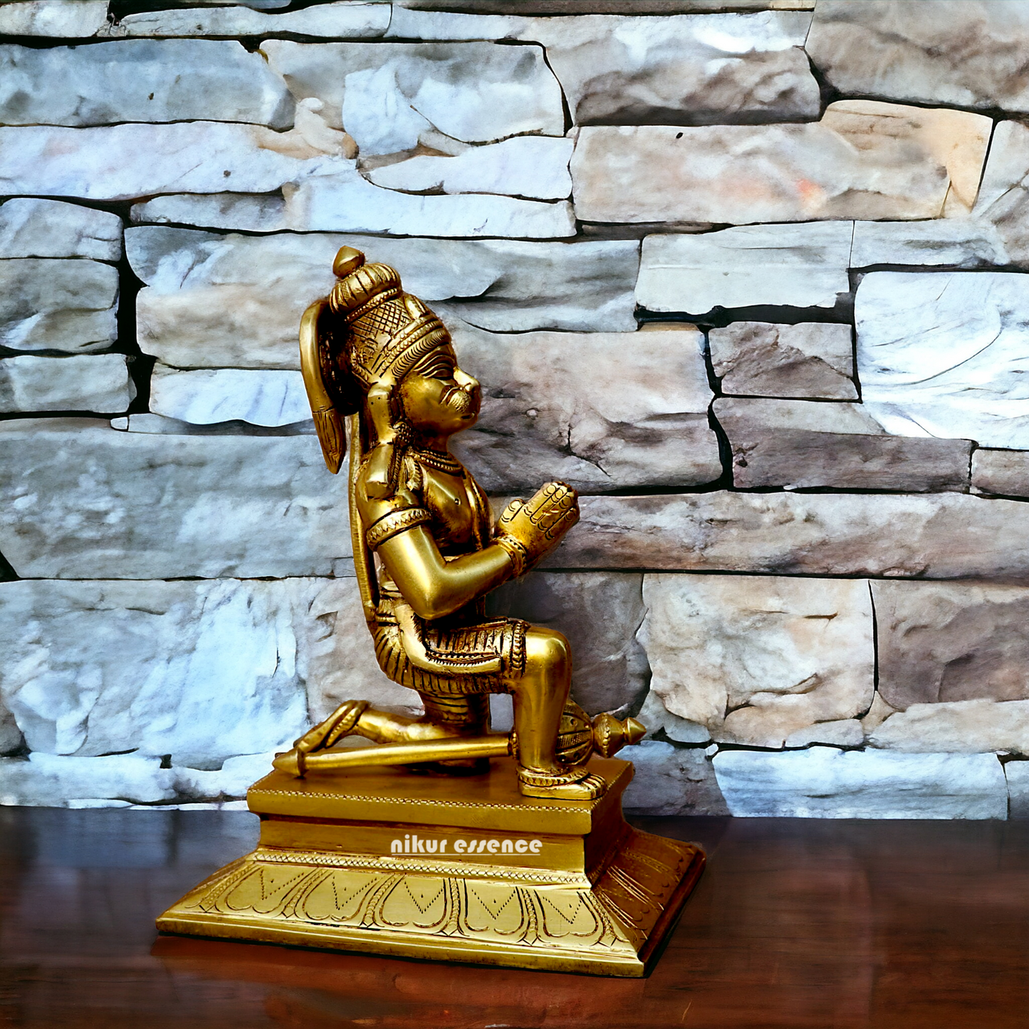 Lord Ram Parivar Darbar Solid Brass idol - 19 inches Nikuressence