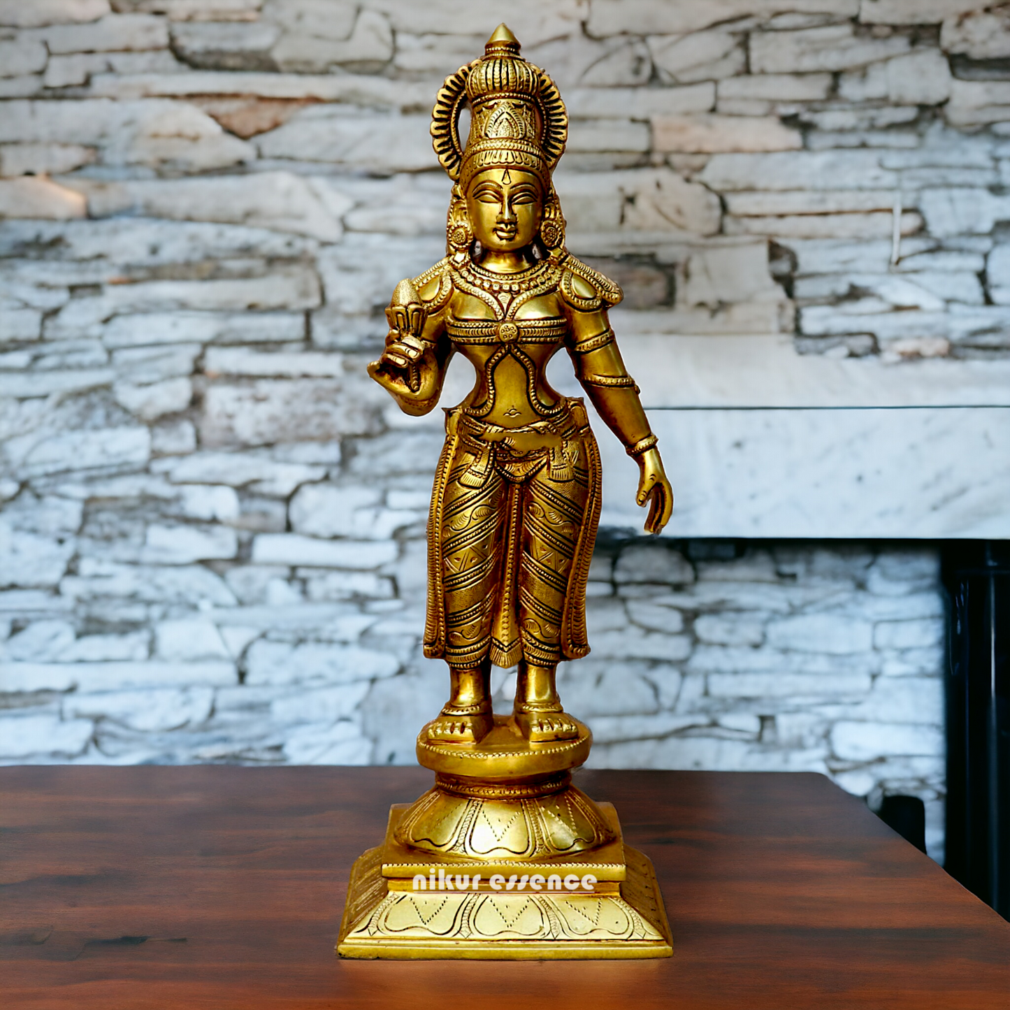Lord Ram Parivar Darbar Solid Brass idol - 19 inches Nikuressence