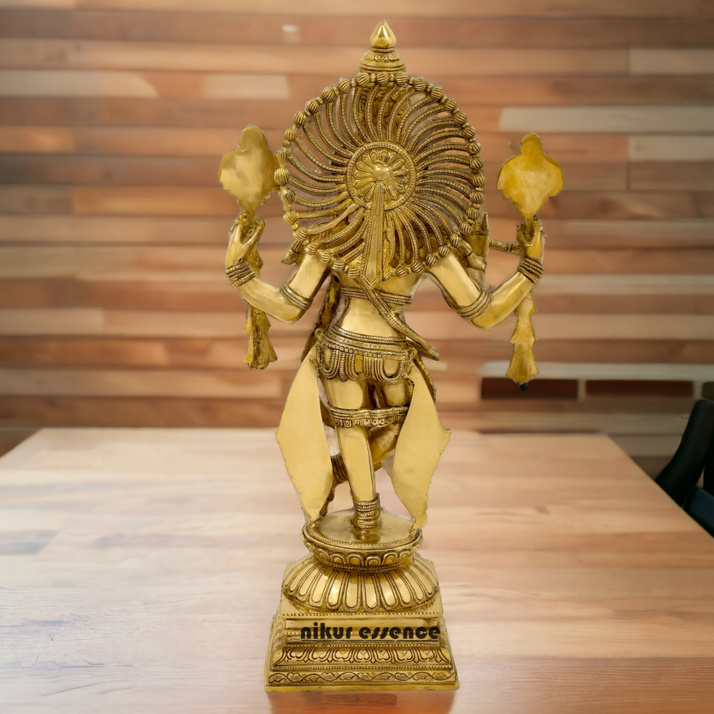 Brass Krishna Standing idol - 24 Inch Nikuressence