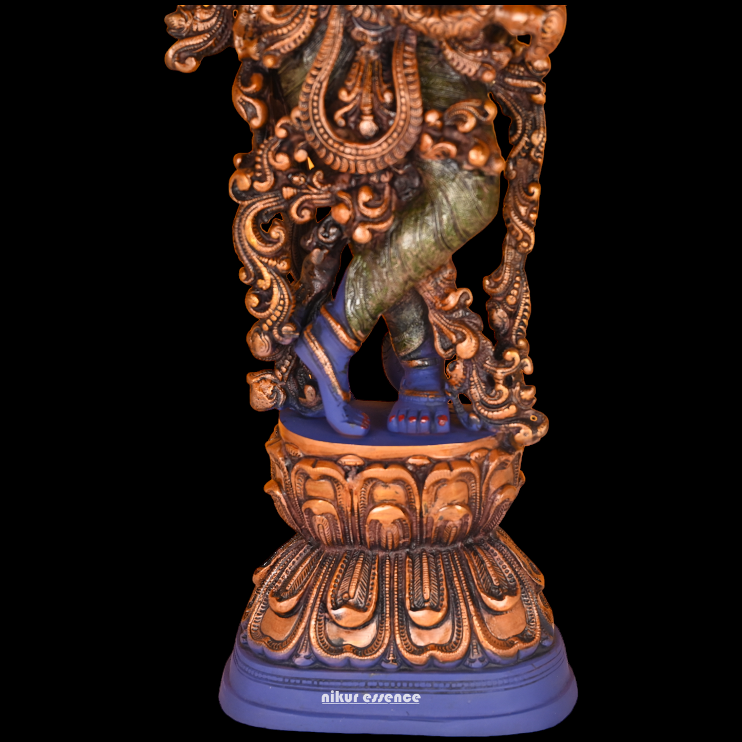 Big Krishna Standing with Playing Flute idol - 30 inches Nikuressence
