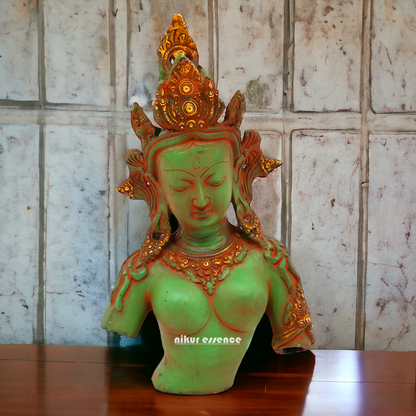 Goddess Tara Brass Idol - 13 inches Nikuressence