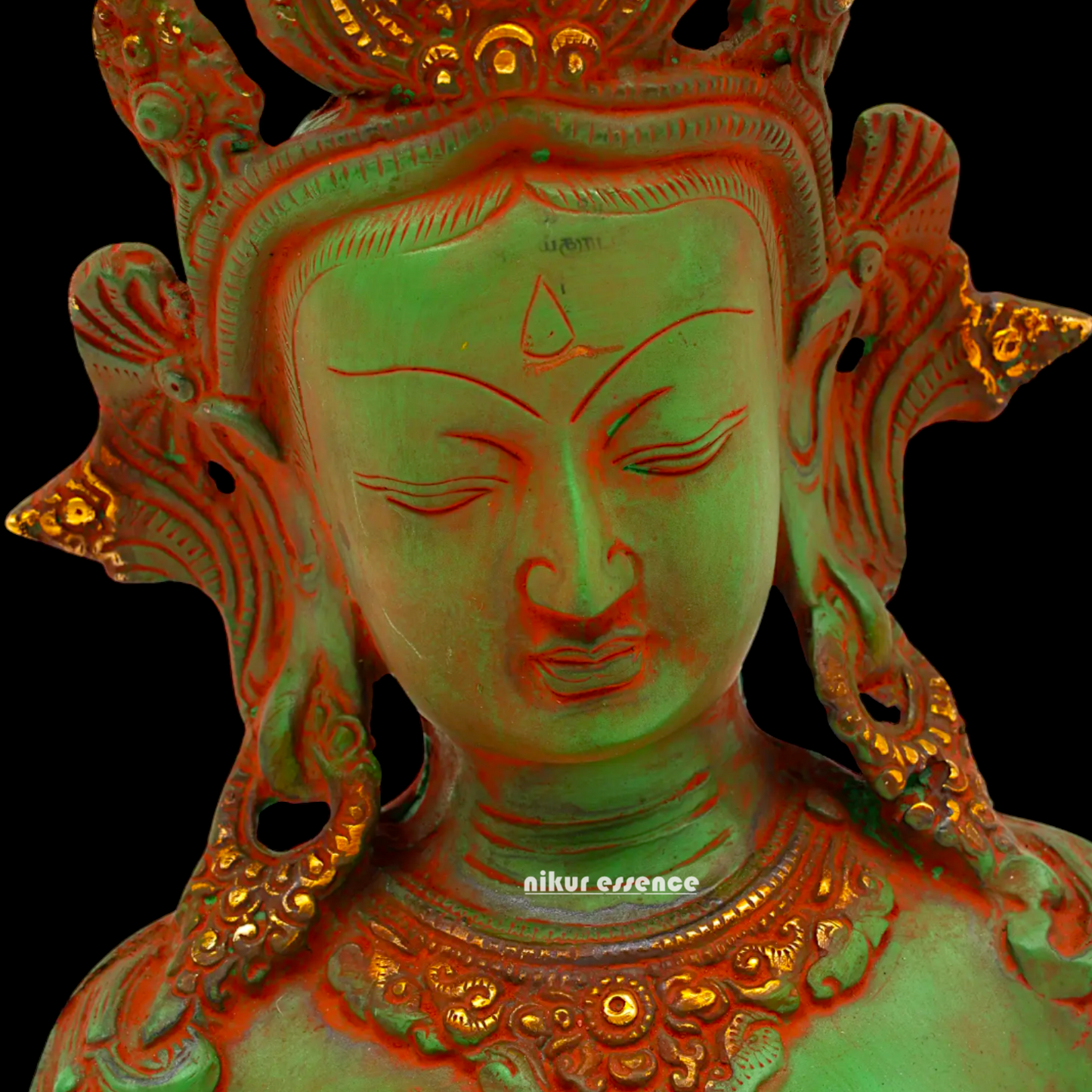 Goddess Tara Brass Idol - 13 inches Nikuressence