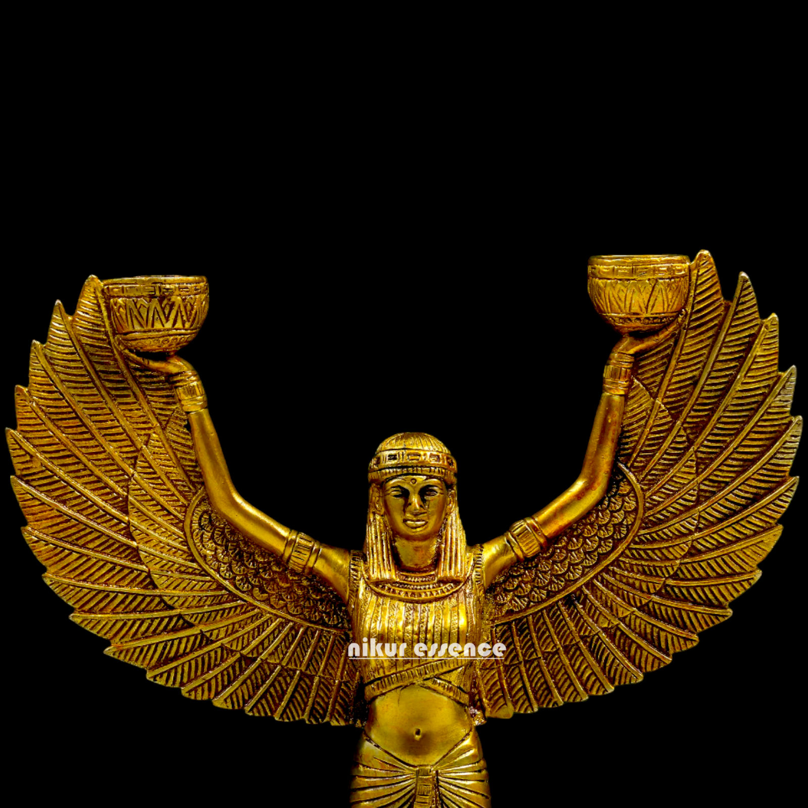 Shop Isis Solid Brass idol - 12 Inches Nikuressence
