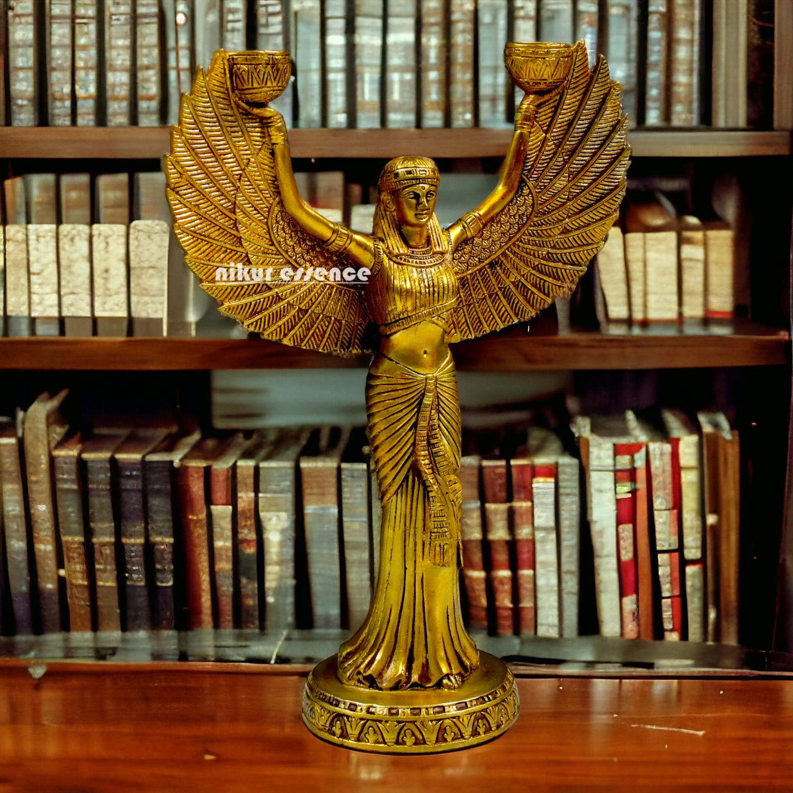 Shop Isis Solid Brass idol - 12 Inches Nikuressence