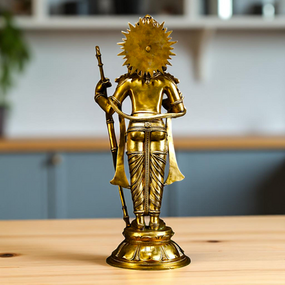 Lord Ram Lalla Bhagwan standing with Bow and Arrow statue - 27 Inches Nikuressence