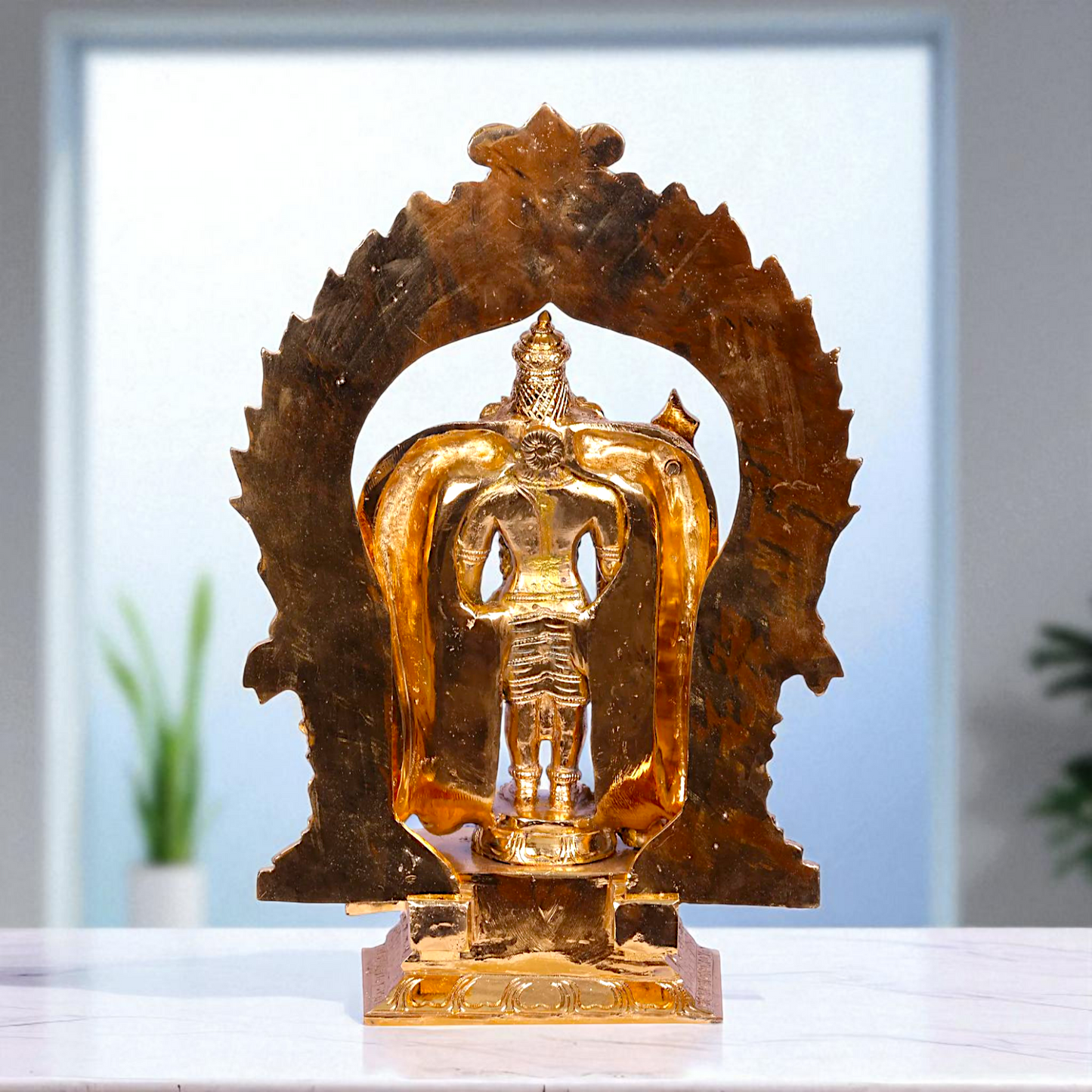 Lord Murugan Kartikeya Swamy Standing Bronze/Panchaloha idol - 17 Inches Nikuressence