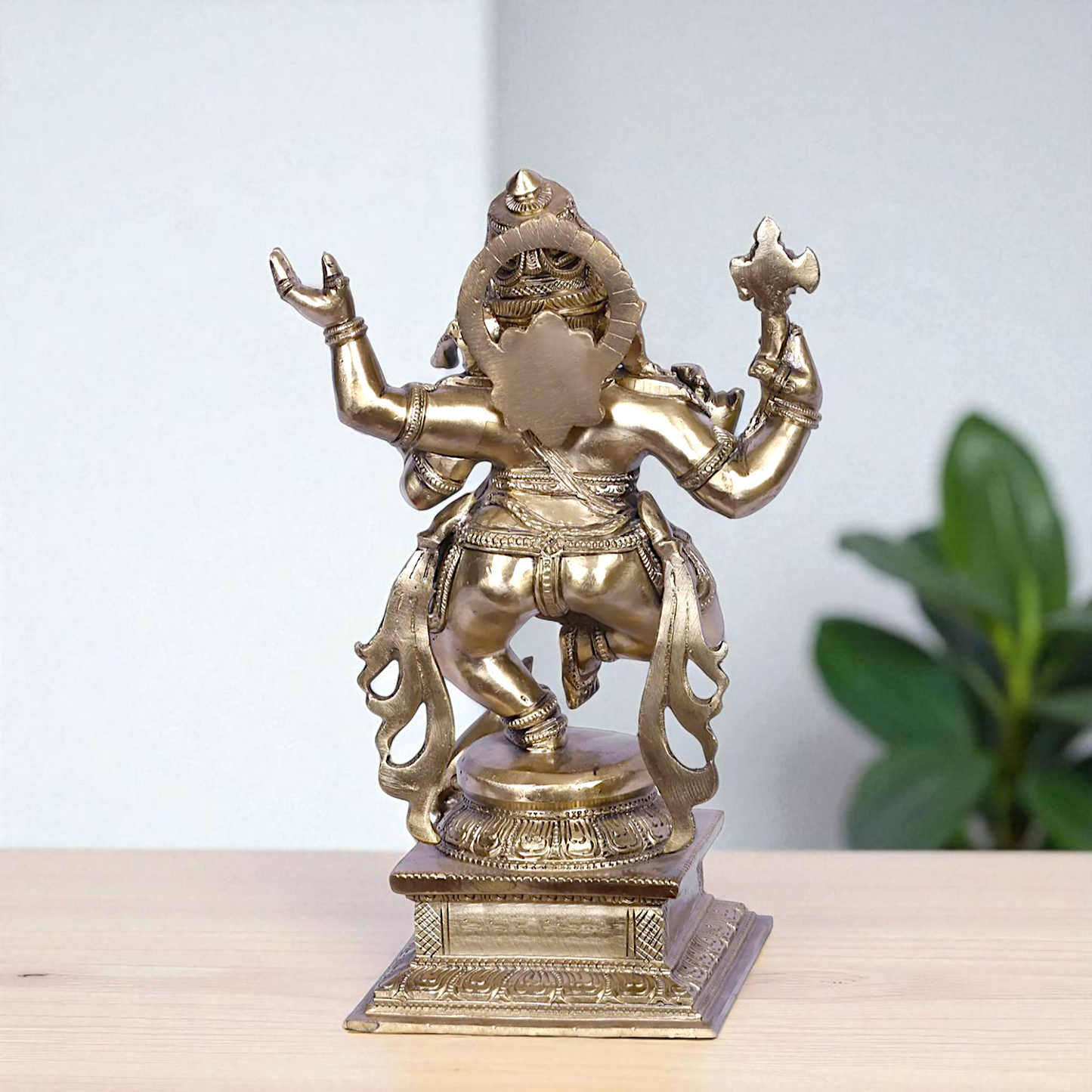 Lord Vinayaka Ganesha Dancing Bronze/Panchaloha Idol - 1 Feet Nikuressence