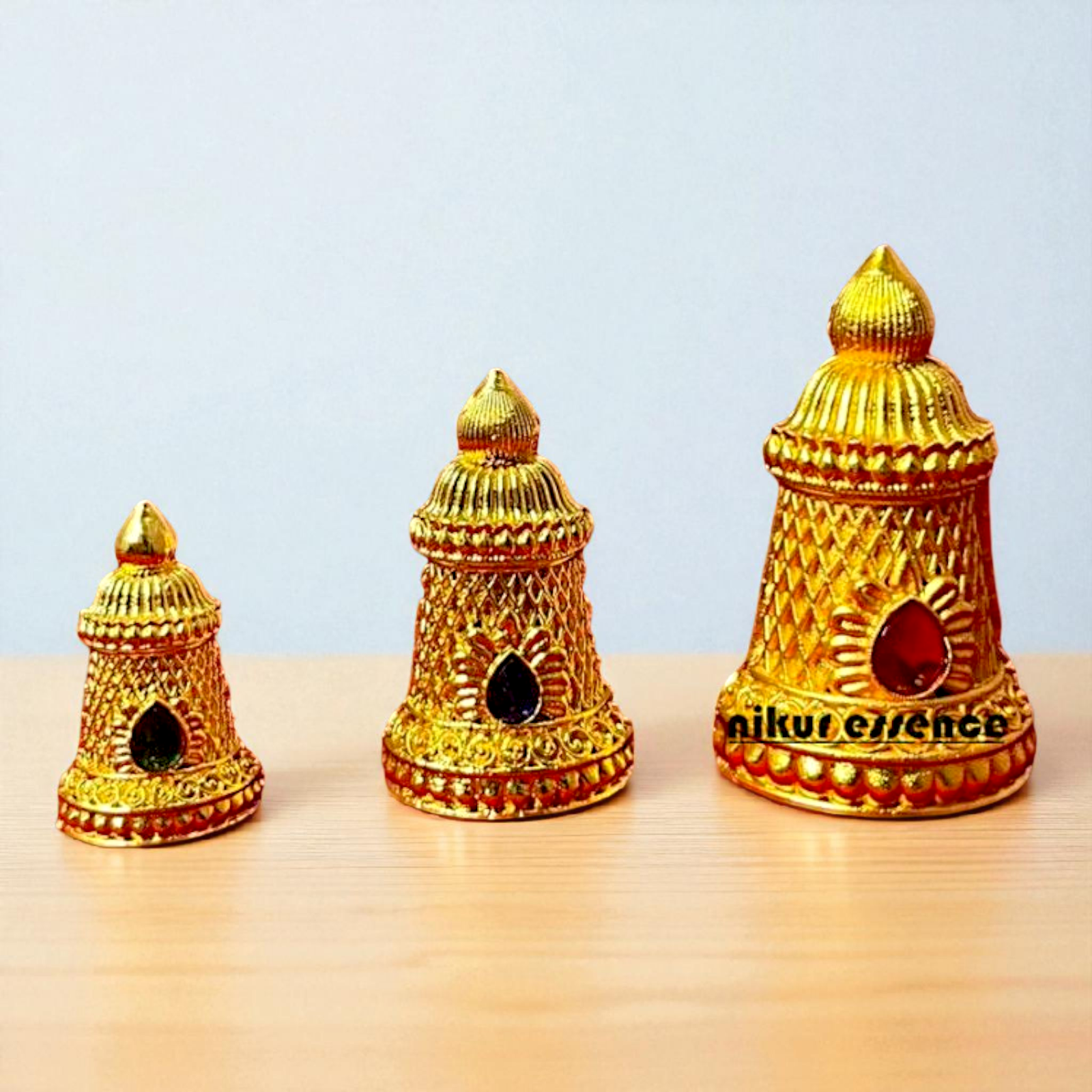 Panchaloha kirita Bronze decor idol - 2 Inches Nikuressence